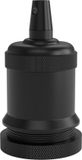 Calex Lamphouder E27 Aluminium Model Piek M-003 - Mat Zwart