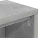 vidaXL Studiobureau Betongrijs 152 x 36 x 19,5 cm Bewerkt Hout