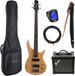Fazley Modern Series FMB218 Natural Basgitaar starterset