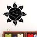 Ambiance Sticker Schoolbordsticker - uitwisbare zelfklevende muurstickers - SUN DESIGN - 110x110cm