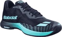 Babolat Shadow Spirit 2 - Heren Padel schoenen - Zwart/Cyaan - 44