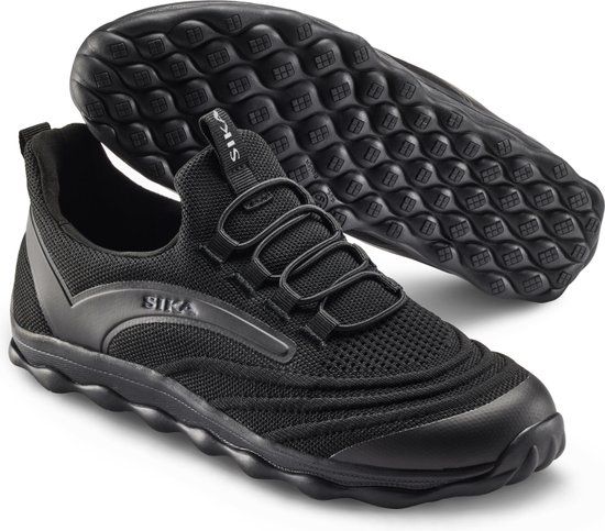 Sika Exclusive Sika Leap Bubble 50018 Zwart Heren Lage Sneakers - Maat 44