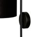 Gillette Venus Masterlight Zwarte wandlamp Venus met zwarte lampenkap