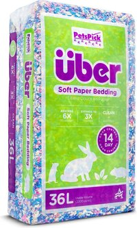 Über Bodembedekking - Versnipperd Papier, Zachte en Kleurrijke Bedding - 36 liter