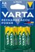 VARTA Lot de 6 piles rechargeables Accus AA 2100 mAh 1,2V Ni-Mh