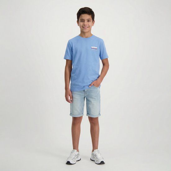 Cars Jeans T-shirt Rozzo jr. jongens 152 Katoen Ronde hals Lichtblauw