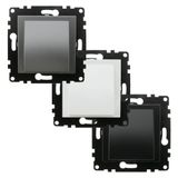 PJ-kabeluitgang module in elegant zwart