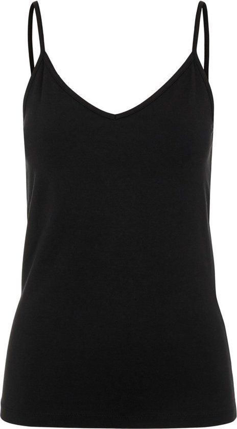 PIECES Irene Spaghetti Top - Zwart - XL