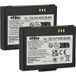 Vhbw 2x Batterie Compatible Avec Bixolon Spp-r210 Scanner De Code-barre Pos (1100mah, 7,4v, Li-ion)