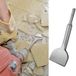 Ouyllaf Burin Sds Plus Carrelage, 180mm X 75mm Série D'Élargissement De Haute Qualité, Ciseau À Tuiles Courbé Ciselé Pour La Céramique Et Les Carreaux De Sol
