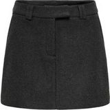 ONLY Rok ONLMAIKA Korte rok Dark Grey Melange