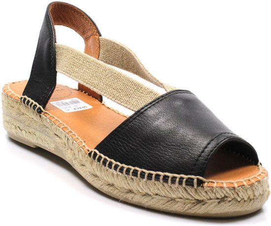 Toni Pons Etna Espadrilles Vrouwen - Black/Black-Black