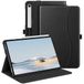 Fintie Housse de protection pour Samsung Galaxy Tab S10 Lite 10,9 pouces 2025 et Galaxy Tab S10 FE/S9 FE 10,9 pouces/S9 11 pouces, étui de protection avec poche pour documents, veille/réveil, noir