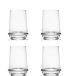Serax Dune Verres à boire par Kelly Wearstler, transparent (Ensemble de 4)