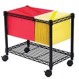 Safco Wire Mobile Metaal, Staal Zwart