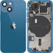 Apple Coque Batterie iPhone 13 mini, Avec Châssis Central, Bleu, Échange Premium