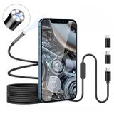 Caméra endoscopique étanche 8mm pour iPhone, iPad, Smartphones, Tablette - 3m