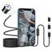 Caméra endoscopique étanche 8mm pour iPhone, iPad, Smartphones, Tablette - 3m
