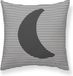 Kids&Cotton Lorin Kussenhoes Zwart 50 x 50 cm