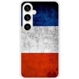 Samsung Galaxy S23 Drapeau france Verstevigd hoesje met sublimatie bedrukking