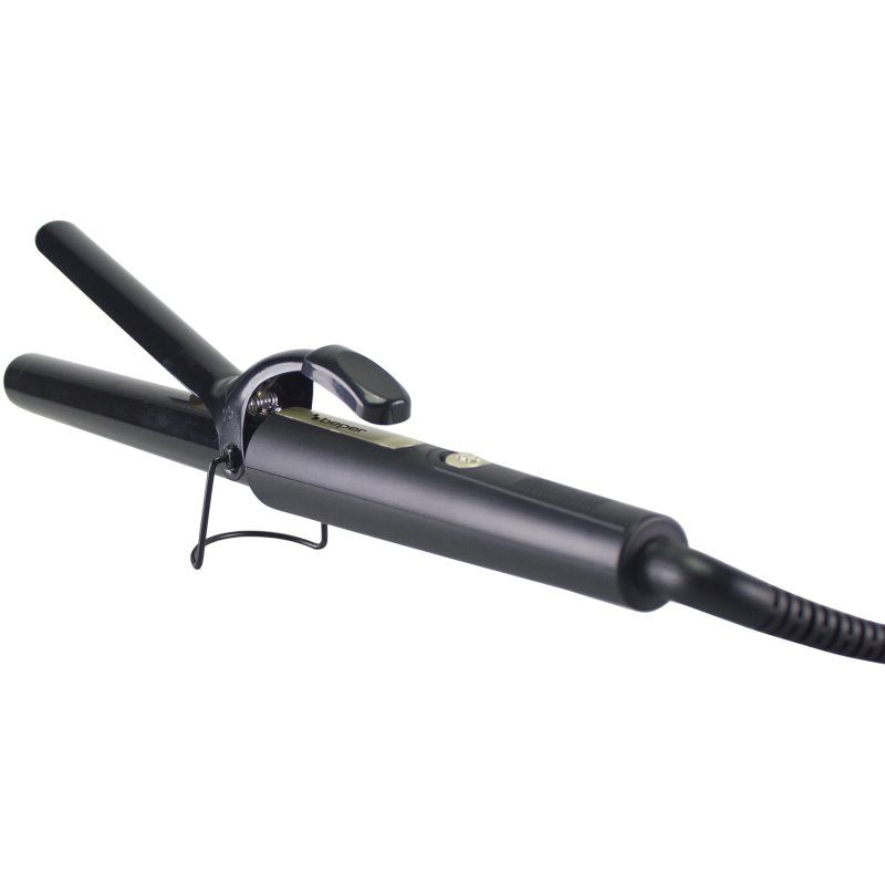 BEPER P301PIS002 25 mm Ceramic Curling Iron for Soft Curls and Perfect Waves, Fast Heating to 190°C, 360° Swivel Cord, Cold Tip