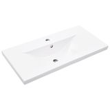vidaXL Ensemble de meubles de salle de bain 2 pièces gris béton bois