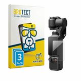 BROTECT Bedifol GmbH Screenprotector 3 Stuks voor DJI Osmo Pocket 4P Beschermglas transparant