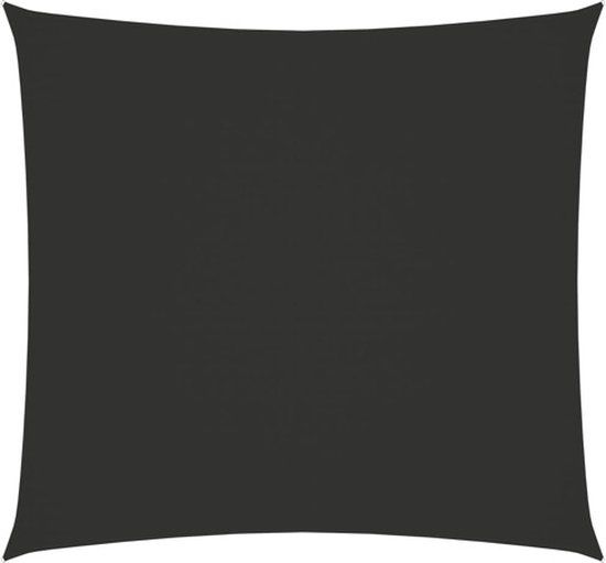 vidaXL Zonnescherm vierkant 7x7m Oxford stof Antraciet