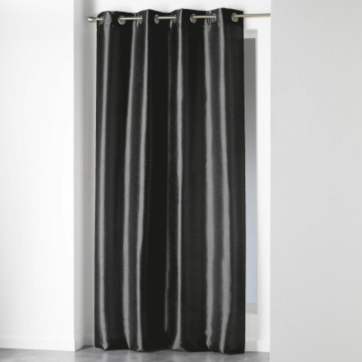 DOUCEUR D'INTERIEUR Gordijn - 140 x 240 cm - Zwart
