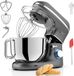 Marque générique Robot pâtissier - Batteur sur socle et pétrin 1500 W - Bol en Inox 7,8 L - Bol supplémentaire 1,5 L - 6 vitesses + Pulse