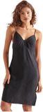Superdry Cupro Cami Jurk Zwart M Vrouw