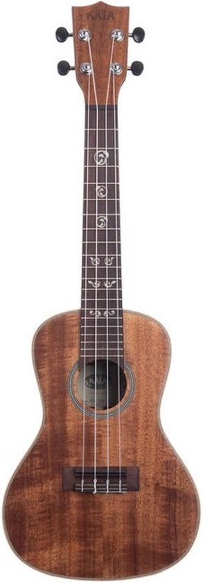 Kala KA-SA-C All Solid Acacia massieve concert ukelele met koffer