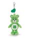 NICI Tassenhanger geluksbeertjes, 15 cm, groen - 62803