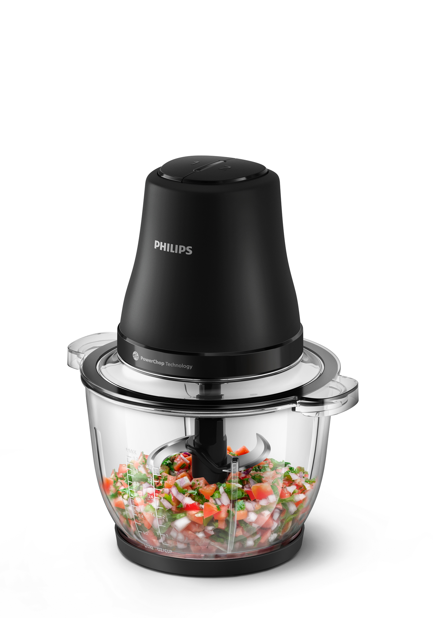 Philips HR1502/00 Electric Chopper 2L 450W - Black