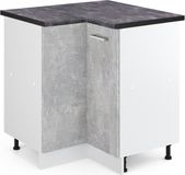 Vicco R-Line Hoekkast – 75.6 cm, WB Antraciet Beton