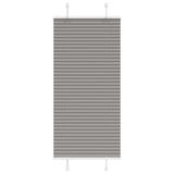 VidaXL Plissé rolgordijn 60x100 cm stofbreedte 59,4 cm antraciet