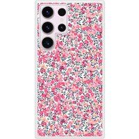 Samsung Galaxy S23 Liberty wiltshire rose verstevigd hoesje met sublimatie bedrukking