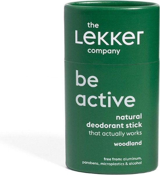 The Lekker Company Deo Stick Be Active - 40GR - Unisex - 1 stuk(s)