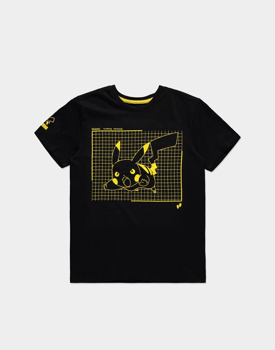 Difuzed Pokémon - Attacking Pika Men's T-shirt