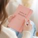 Carnet personnalisé rose - gravé