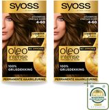 SYOSS Oleo Intense 4-60 Blond Doré Coloration Permanente - 2 Pièces