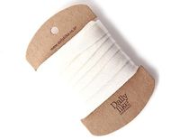 Daily Like biasband, linnen, zuiver wit, 1 cm x 2,74 m