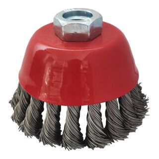 KS Tools RVS Draadborstel - 90mm - 0.5mm - 1 stuk