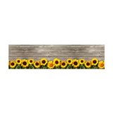 PENSIERI DELICATI Tapijtloper 52 x 200 cm, katoen/pvc, Made in Italy, wasbaar