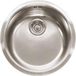 Plieger Spoelbak rvs rond met korfplug
