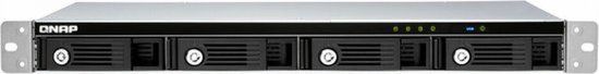 QNAP TR-004U boîtier pour station de stockage boîtier HDD/SSD Noir, Gris 2.5/3.5