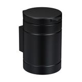 Relaxdays badkamer prullenbak, hangend, 3 liter, softclose, met emmer, metaal, afvalbakje wc & toilet, rond, zwart
