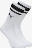Puma Crew Heritage Stripe 2p Unisex Sportsokken Wit 39-42