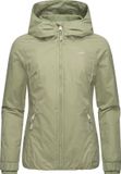 Ragwear Dames winterjas Dizzie Warm - Light Olive - 5XL