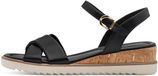 Tamaris ESSENTIALS Dames Sandalen - Zwart
